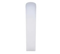 Asixxsix Tenor Saxophone Reeds, Resin Material Strength 2.5 Individually Packed Saxophone Reeds, Tenor Sax with Protective Cases for Beginner and Professional Players (White)