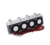 Asixxsix Thermoelectric Cooler, DC 12V Semiconductor Cooler, Thermoelectric Peltier Refrigeration Cooling System, Heat Sink Conduction Module for 20L Space Cooling, No Need Assembled