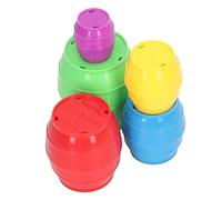 Asixxsix Toddler Stacking Cups, Brain Training Educational Nesting Cups with 10 Piece Safe Plastic Set for Baby Toddler Play