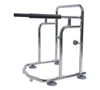 Asixxsix Toilet Safety Rails for Handicapped, Elderly, Foldable Portable with Handles, 220.5lb Capacity, Adjustable Detachable Disability Safety Frame with Armrests for Bath Assist Aid