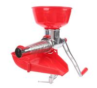 Asixxsix Tomato Strainer, Manual Passata Maker Separates Pulp from Seeds and Skin with Premium Aluminum Alloy ABS Construction, for Homemade Sauce Juice Puree, Easy to Use
