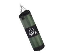 Asixxsix Training Punching Sandbag for Boxing and Karate, Heavy Duty Empty Bag for Hand and Foot Technique Development (1m / 3.3ft)