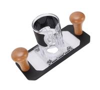 Asixxsix Transparent Trimmer Router Base, Woodworking Tool Protective Cover with Precise Engineering and Versatile Compatibility, for 63.5-65mm Routers and Engravers