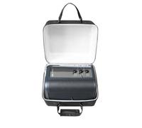 Asixxsix Travel Carrying Case for S1 PRO Plus, Bluetooth Speakers Cover with Shoulder Straps, Protects Speakers When Travelling, for 2 Microphone, Charger Cable, Case Only