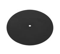 Asixxsix Turntable Platter Mat, 7 Inch Rubber Turntable Mat Anti Static Platter Slipmat for LP All Record Players, Reduces Vibrations for Improved Sound