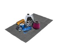 Asixxsix Under Car Repair Mat, 59.06x35.43in Portable Foldable Mechanic Pad for Garage Repairs & Low Clearance Vehicle Maintenance, Auto Repairing Tool for Working On the Ground(Grey)