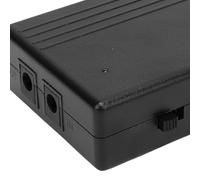 Asixxsix Uninterruptible Power Supply, 7800mAh Battery Backup Mini DC UPS with Multi Voltage Output 5V 9V 12V for Router Modem Security Camera