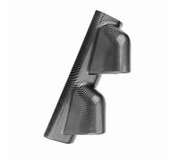 Asixxsix Universal Heavy Duty Racing Sport Meter Gauge Pillar Mount Pod Holder Bracket for Eye Level Viewing, ABS Plastic (Double Hole)