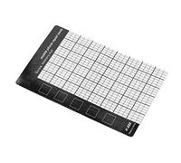 Asixxsix Universal Magnetic Screw Pad, 5.71 X 3.54 Inch, Grid Design, | Portable Repair Mat with Magnetic , Absorbs Screws, Fits Phone DIY Projects, Compact Tool Organizer for Technicians