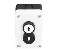 Asixxsix Up Down Rainproof Button Box Station for Crane Control, IP32 Industrial Control Field Switch for Truck Tail Lift, ABS Cover