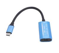 Asixxsix USB C to AR Glasses and Charging Adapter, PD3.0 100W 4K 60Hz XR AR Smart Glasses Adapter, Smart Glasses USB C Charging Adapter for Switch, Steam Deck, Smartphones, PCs