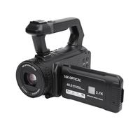 Asixxsix Video Camera Camcorder, 2.7K 48MP Digital Camera Recorder with 16X Digital Zoom & 4 Inch Rotation TFT Touch Screen, Video Recorder Vlogging Camera, 1500mAh Camera Battery