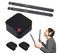 Asixxsix Virtual Air Drum Set, Portable Electronic Drum Kit with 3D Motion Sensing, Pedals & Sound Converter for Beginners Adults Kids Home Party, Smart Electronic Set Machine