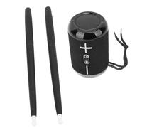 Asixxsix Virtual Drum Kit, 3D Motion Sensor Technology Air Drum Set, Electronic Set with Built-in Speaker Drumsticks Battery for Kids Over 8 Home Office