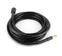 Asixxsix Washer Hose, 40MPa/5800PSI Pressure Washer Hose, Durable Windshield Kit, Rubber Power, for KARCHER K2 K3 K4 K5 Cleaning and Unblocking Drains Pipes (6M / 19.69ft)