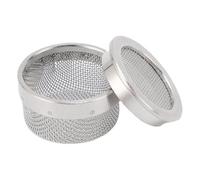 Asixxsix Watch Parts Cleaner Baskets, Portable Stainless Steel Mesh Ultrasonic Cleaner Baskets for Small Parts, Small Parts Mesh Holder T for Jewelry Tiny Components, 0.8 X 0.5inch