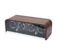 Asixxsix Watch Winder, Automatic Watch Winder Box with 5 Rotation Modes and Super Quiet Motor, for Automatic & Mechanical Watches with LED Light and Wooden Grain Finish
