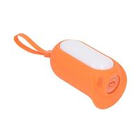 Asixxsix White Noise Machine, Voice Control Warm Night Lights 3 Timer Functions Baby Sound Machine, Sleep Aid with 7 Sleep Music for Nursery Toddler Kids Bedroom (Orange)