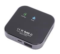 Asixxsix Wireless Auto Adapter, Dual Band WiFi Bluetooth Android 13 6 in 1 AI Box, 4G LTE Card, 4+64GB Plug and Play Video Entertainment Box for Fit with i8+ iOS10+ Android 12+