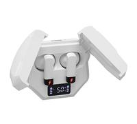 Asixxsix Wireless Language Translator Earbuds, Offline Support 144 Languages and Accents Translation, Sliding Design, 3 in 1 Wireless Translator Device with APP, Fit IOS (White)