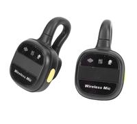 Asixxsix Wireless Lavalier Microphone, 360 Degree Omnidirectional Sound Pickup Intelligent Noise Cancelling Plug and Play Magnetic Lapel Mic with Charging Case, for Video Recording