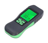 Asixxsix Wood Moisture Meter, 2-in-1 Moisture Temperature Detection Digital Meter, Pin with Auto Power Off LCD Backlit Display for Wood Walls Firewood Bricks Paper