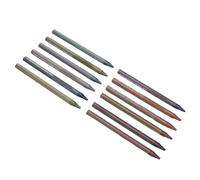 Asixxsix Woodless Colored Pencils, Full Core Five Times Color Vibrant Watercolor Pencils, 12Pcs Colored Pencil Set with Water Soluble for Schools Offices Artists (Type 2)