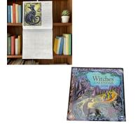 Asixxsix Year of the Witch 2026 Wall Calendar, Planner Calendar with Spells Rituals Moon Phases, 2026 Witches Datebook, Comprehensive Astrological Insights