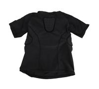 Asixxsix Youth Football Padded Shirt, Youth Baseball Chest Rib Protector Padded Compression Shirt Protective Gear for Football Rugby Basketball Lacrosse Heart Sternum Guard (YL)