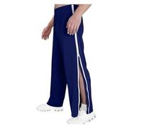 ASIYAN Rehabilitation Pants Men Jogging Pants M-3XL, Training Pants, Men's Rehabilitation Pants With Full-Zip Closure, Pockets, Basketball Jogging Pants, Wide Legs, Quick Change Pants(Dark blue,M)