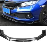 ASJDASV Car Front Bumper Splitter for Land Rover Range Rover Evoque (2012 2013 2014 2015 2016 2017 2018 2019 2020 2021 2022 2023 2024), Front Lip Splitter Diffuser Protector Body Kit Spoiler