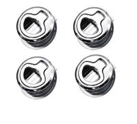 ASJFGTEH 10/6/4/2Pieces Marine Hatch Locking Locker Stainless Steel Boat Flush Pull Hatch Slam Latch For Boat Deck Hatch Locking RV Parts(4pcs a lot)