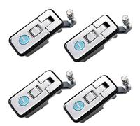 ASJFGTEH 4Pcs/Lot Compression Lock Latch Handle 8.5X4X2.7cm For Toolbox Camper Trailer Truck Lock Outing Travel Luggage Safe Lock