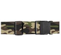 ASJHFDIR Luggage Straps for Suitcases, Adjustable Travel Belt, Durable Wide Luggage Strap, Cute Suitcase Strap Identifiers with Buckle, Bag Straps for Luggage, Classic Camouflage