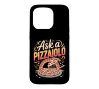 Ask a Pizzaiolo Pizza Maker Italian Food Case for iPhone 15 Pro