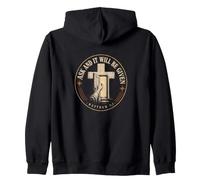 Ask And It Will Be Given Matthew 7:7 Christian Faith Zip Hoodie