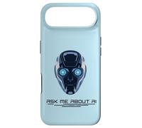 Ask Me About AI Robot Face Artificial Intelligence Robotics Case for iPhone Air