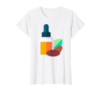 Ask Me About Argan Oil - Morocco Value Graphic T-Shirt, Women, White, XL