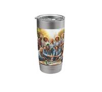 Ask Me About Cohesion - Love Peace Unity Respect Stainless Steel Insulated Tumbler