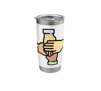 Ask Me About Cohesion - Love Peace Unity Respect Stainless Steel Insulated Tumbler