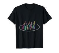 Ask Me About Cohesion - Love Peace Unity Respect Value Graphic T-Shirt, Men, Black, XL