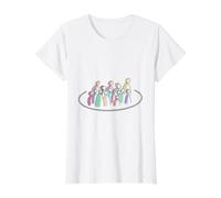 Ask Me About Cohesion - Love Peace Unity Respect Value Graphic T-Shirt, Women, White, XS