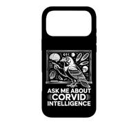 Ask Me About Corvid Intelligence Raven Crow Art Case for iPhone 17 Pro Max