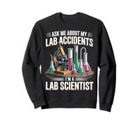 Ask Me About Funny Chemistry Lab Technician Lab Scientist Sweatshirt