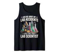 Ask Me About Funny Chemistry Lab Technician Lab Scientist Tank Top