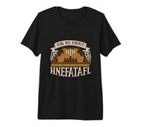 Ask me About Hnefatafl Premium T-Shirt