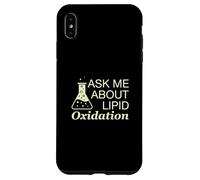 Ask Me About Lipid Oxidation Funny Food Science Practitioner Case for iPhone XS Max