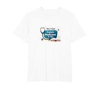 Ask Me About Medicare - I Can Explain It to You T-Shirt, Men's Big and Tall, White, 4X Tall
