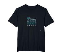Ask Me About Medicare: I Speak Medicare Fluently T-Shirt, Men's Big and Tall, Black, 3X Tall