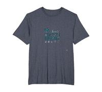 Ask Me About Medicare: I Speak Medicare Fluently T-Shirt, Men's Big and Tall, Heather Blue, 6X Tall